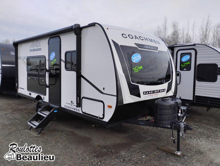 Roulotte Coachmen Apex Nano 181rb STARGAZER 2026