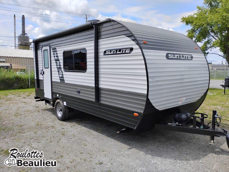 Roulotte Sunset Park Rv SunLite 19rk LTD 2024 (100watts panneau solaire)