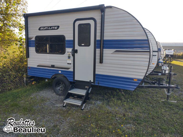 Roulotte Sunset Park Rv SunLite 13bd Ltd 2026 (190watts panneau solaire)