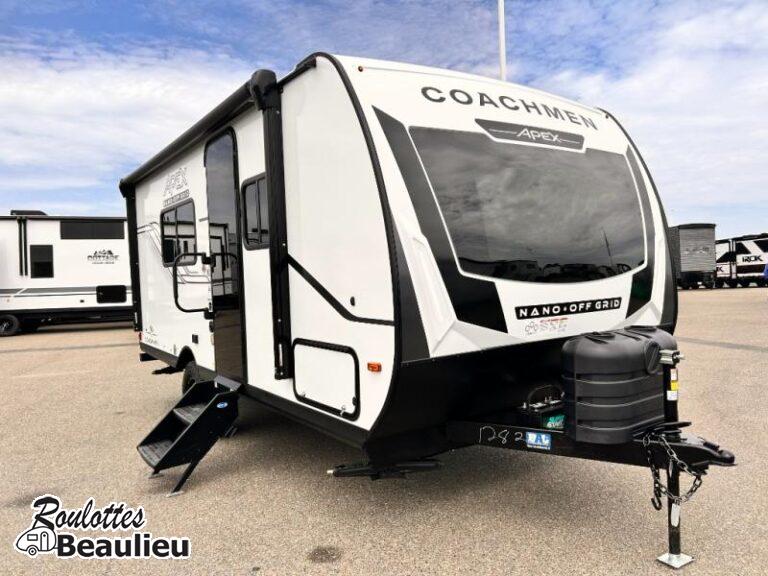 Roulotte Coachmen Apex Nano 187rb STARGAZER 2027 (400watts panneau solaire)
