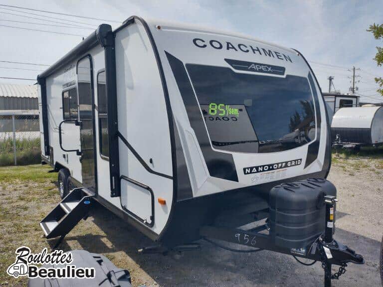 Roulotte Coachmen Apex Nano 208bhs 2027 (400watts panneau solaire)